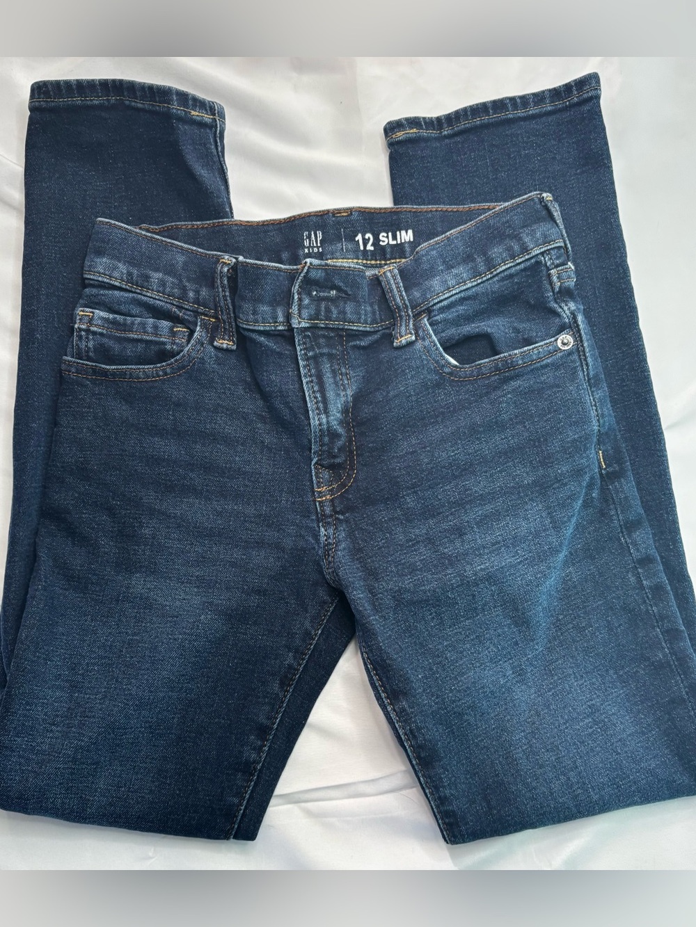 GAP Boys Slim Jeans - Dark Blue Wash